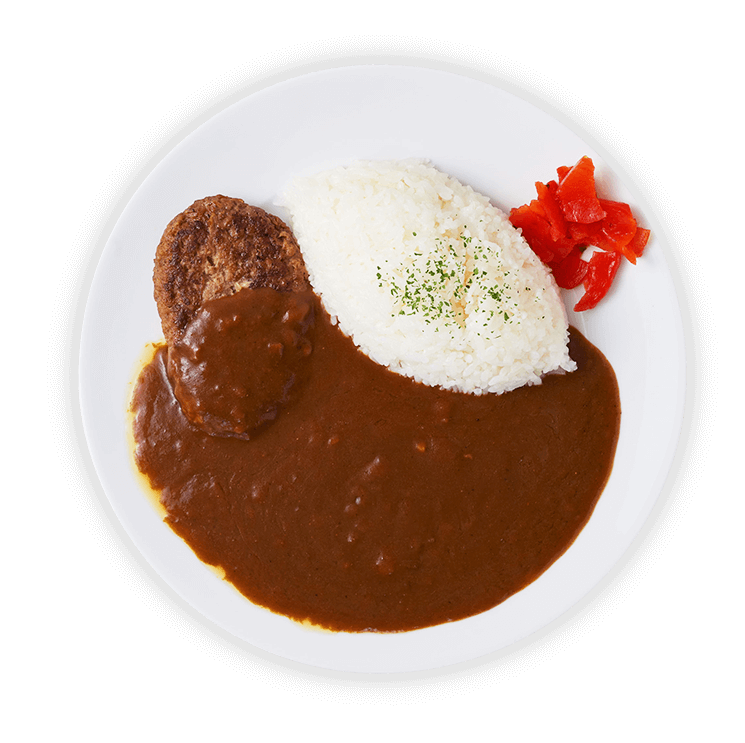 ハンバーグカレー